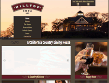 Tablet Screenshot of hilltop1892.com